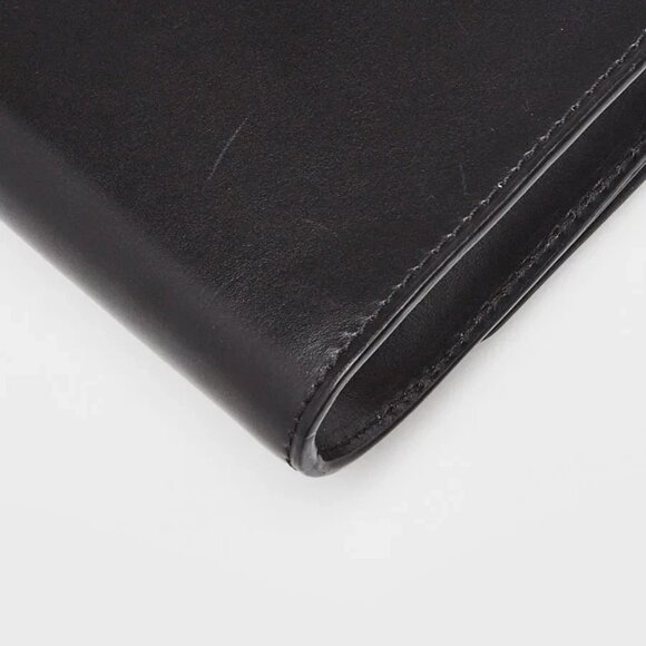 Louis Vuitton Black Leather Python Chain Louise Iris Blossom Clutch Bag - Picture 5 of 12